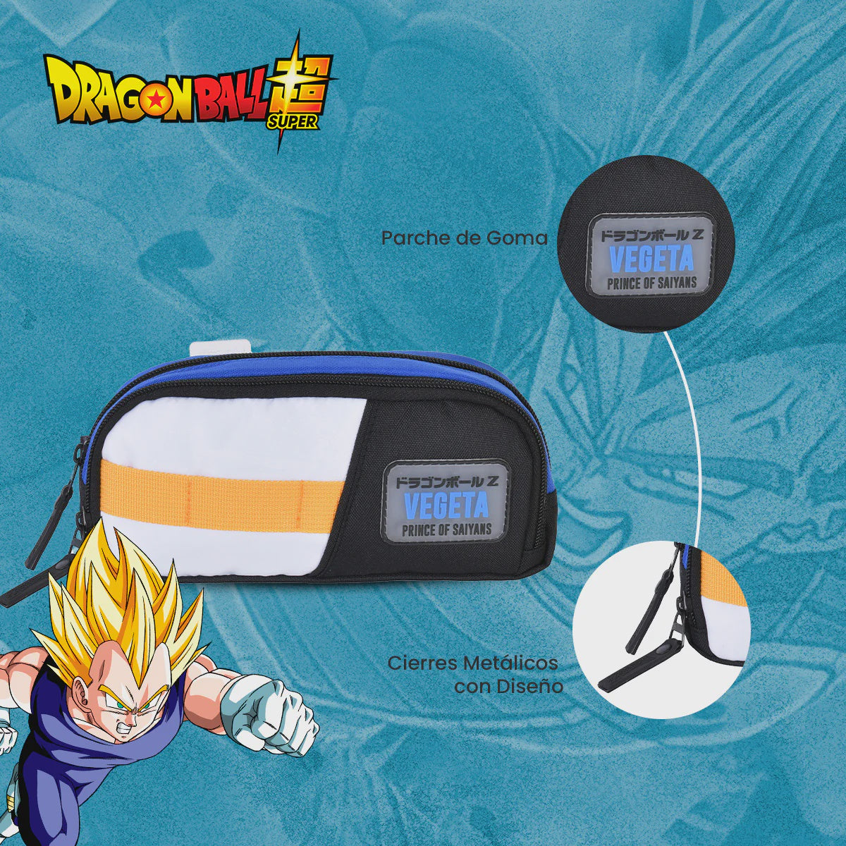 LAPICERA VEGETA DRAGON BALL-Mochilas/Loncheras-Yadatex-Akibara Xpress