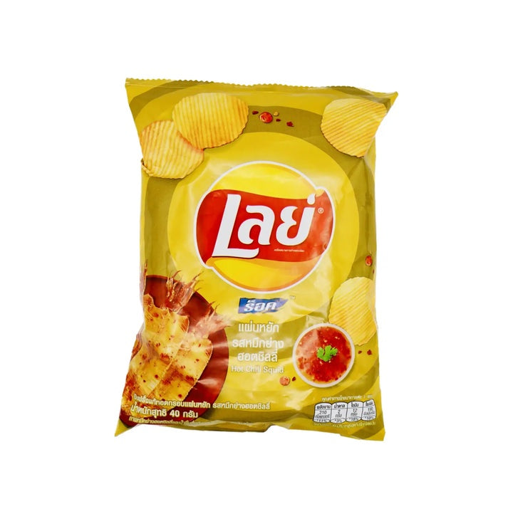 LAY'S Potato Chips Chili Squid Flavor 1.76oz-Alimentos-Asian Food-Akibara Xpress