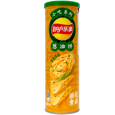 LAY's Potato Chips Scallion Pancake Flavor 90g-Alimentos-Asian Food-Akibara Xpress