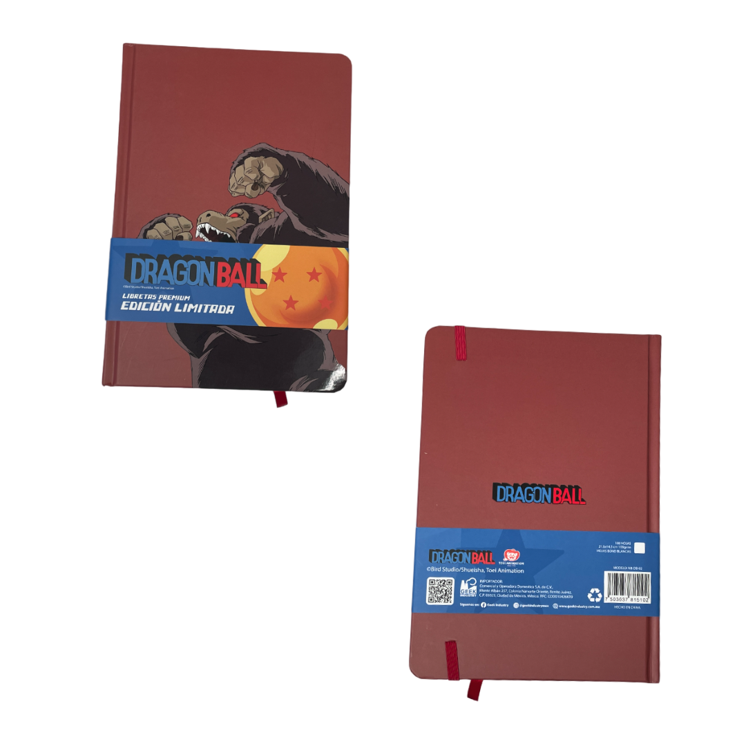 LIBRETA GOKU OZARU-Accesorios-Geek Industry-Akibara Xpress