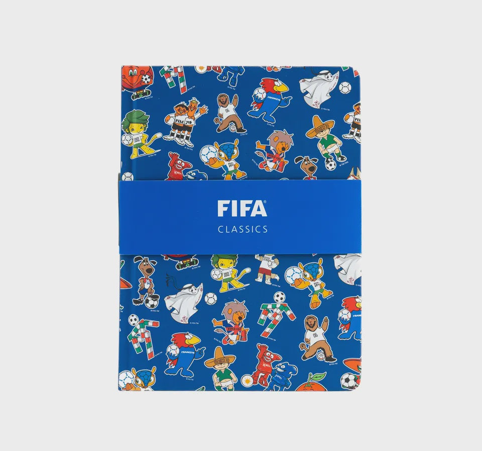 Libreta Mascotas Históricas Officiales Copa del Munco (World Cup)-MERCH FIFA-MERCH FIFA-Akibara Xpress