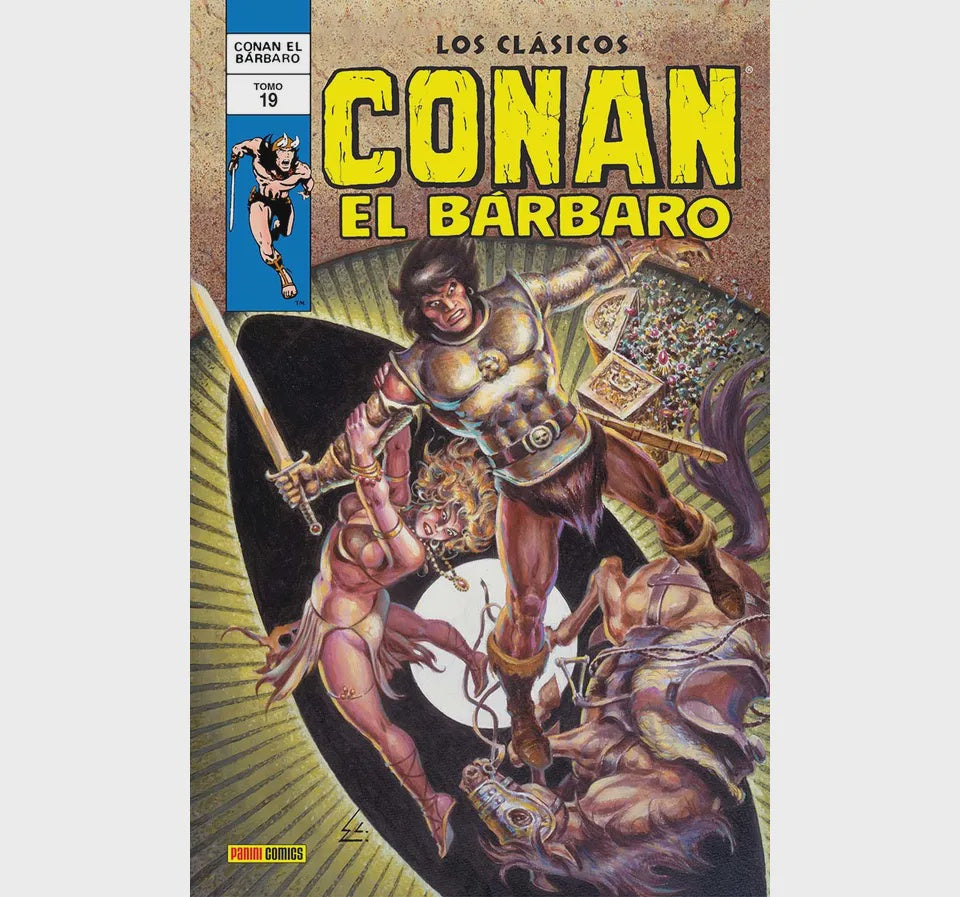 LOS CLÁSICOS DE CONAN EL BÁRBARO VOL.19-Comics-PANINI-Akibara Xpress