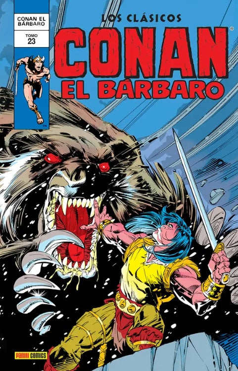 LOS CLÁSICOS DE CONAN EL BÁRBARO VOL.23-Comics-PANINI-Akibara Xpress