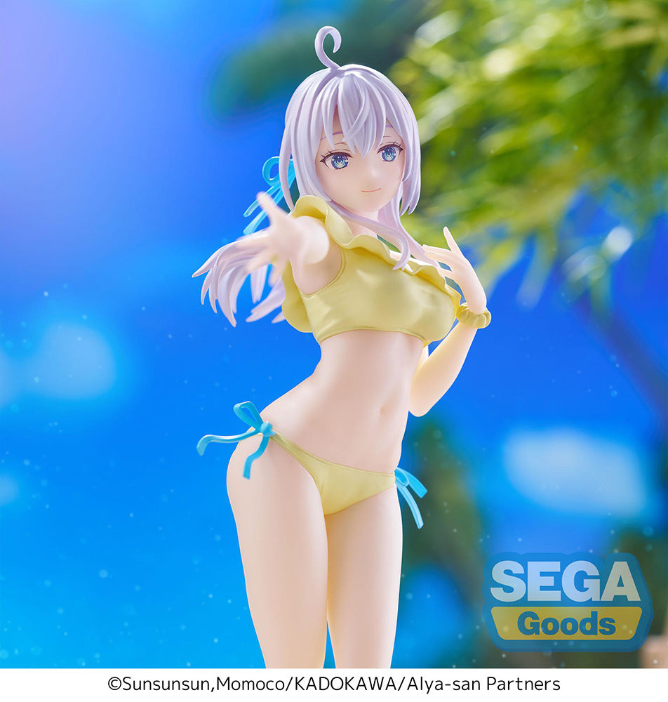 LUMINASTA TV ANIME "ALYA SOMETIMES HIDES HER FEELINGS IN RUSSIAN" "ALYA" -SWIMSUIT-Figuras-Sega-Akibara Xpress