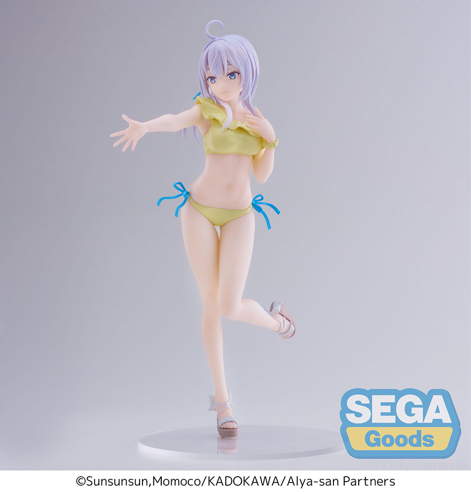 LUMINASTA TV ANIME "ALYA SOMETIMES HIDES HER FEELINGS IN RUSSIAN" "ALYA" -SWIMSUIT-Figuras-Sega-Akibara Xpress