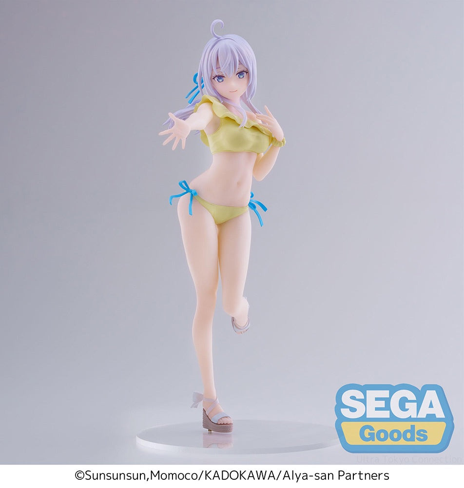 LUMINASTA TV ANIME "ALYA SOMETIMES HIDES HER FEELINGS IN RUSSIAN" "ALYA" -SWIMSUIT-Figuras-ULTRATC-Akibara Xpress