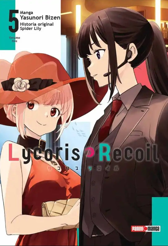 LYCORIS RECOIL - SERIE REGULAR N.5-Mangas Panini-PANINI-Akibara Xpress