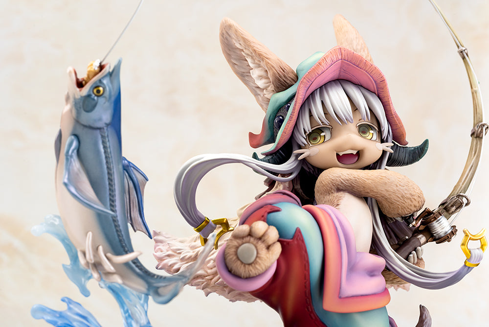 MADE IN ABYSS NANACHI -GANKIMASU FISHING-Figuras-QUES Q-Akibara Xpress