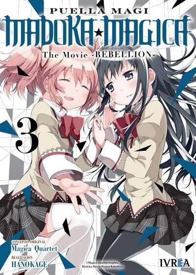 MADOKA MAGICA: THE MOVIE REBELLION 03 EUROPA-Mangas Españoles-IVREA-Akibara Xpress