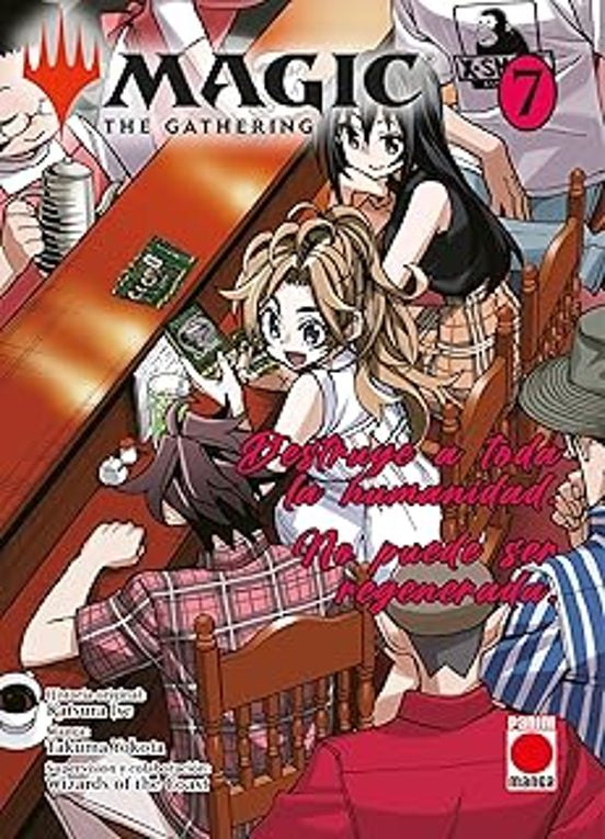 MAGIC THE GATHERING: DESTRUYE A TODA LA HUMANIDAD N.7 EUROPA-Mangas Españoles-PANINI EUROPA-Akibara Xpress