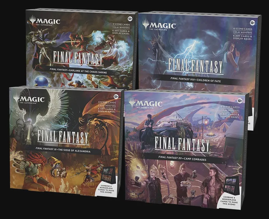 MAGIC THE GATHERING FINAL FANTASY SCENE BOX INGLES-TCG-Juegos de Mesa-Akibara Xpress