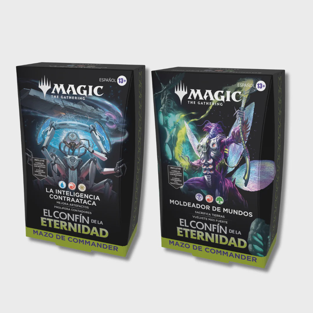 MAGIC THE GATHERING TCG EDGE OF ETERNITIES COMMANDER SET ESPANOL-TCG-Juegos de Mesa-Akibara Xpress