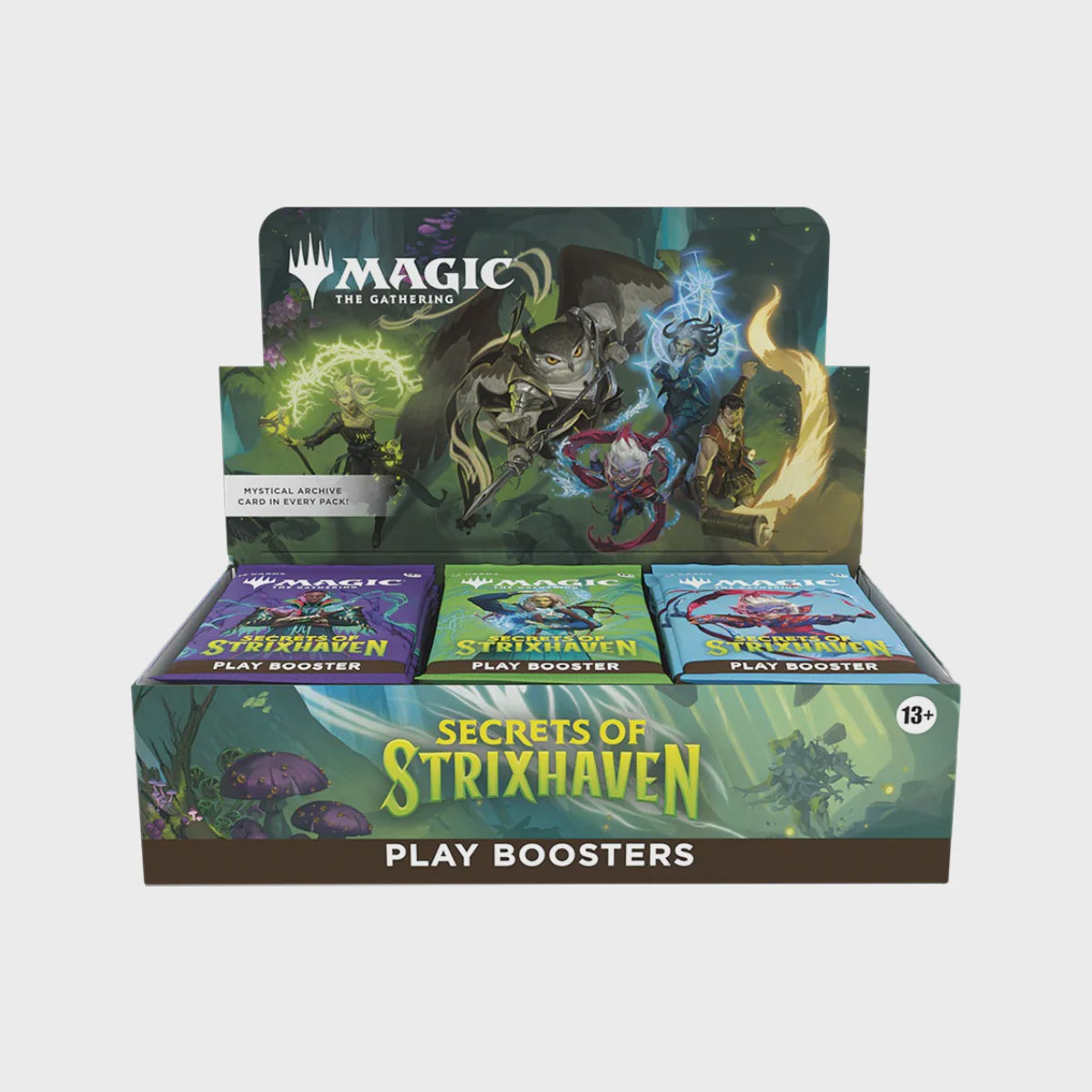 MAGIC THE GATHERING TCG SECRETS OF STRIXHAVEN PLAY BOOSTER DISPLAY INGLES-TCG-WIZARDS OF THE COAST-Akibara Xpress