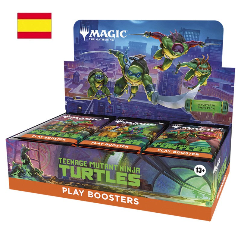 MAGIC THE GATHERING TMNT PLAY BOOSTER DISPLAY ESPANOL-TCG-WIZARDS OF THE COAST-Akibara Xpress