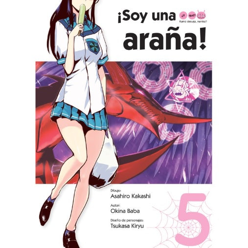 MANGA SOY UNA ARAÑA ¿Y QUE? N.5-Mangas Kamite-Manga Kamite-Akibara Xpress