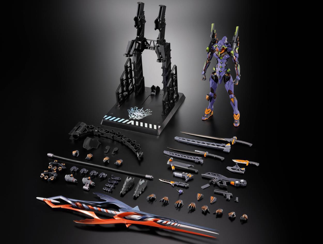 MB EVANGELION TEST TYPE-01 30TH WITH THE SPEAR OF GAIUS-Figuras-BANDAI-Akibara Xpress
