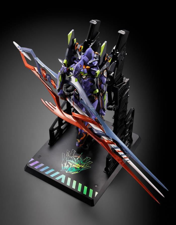 MB EVANGELION TEST TYPE-01 30TH WITH THE SPEAR OF GAIUS-Figuras-BANDAI-Akibara Xpress