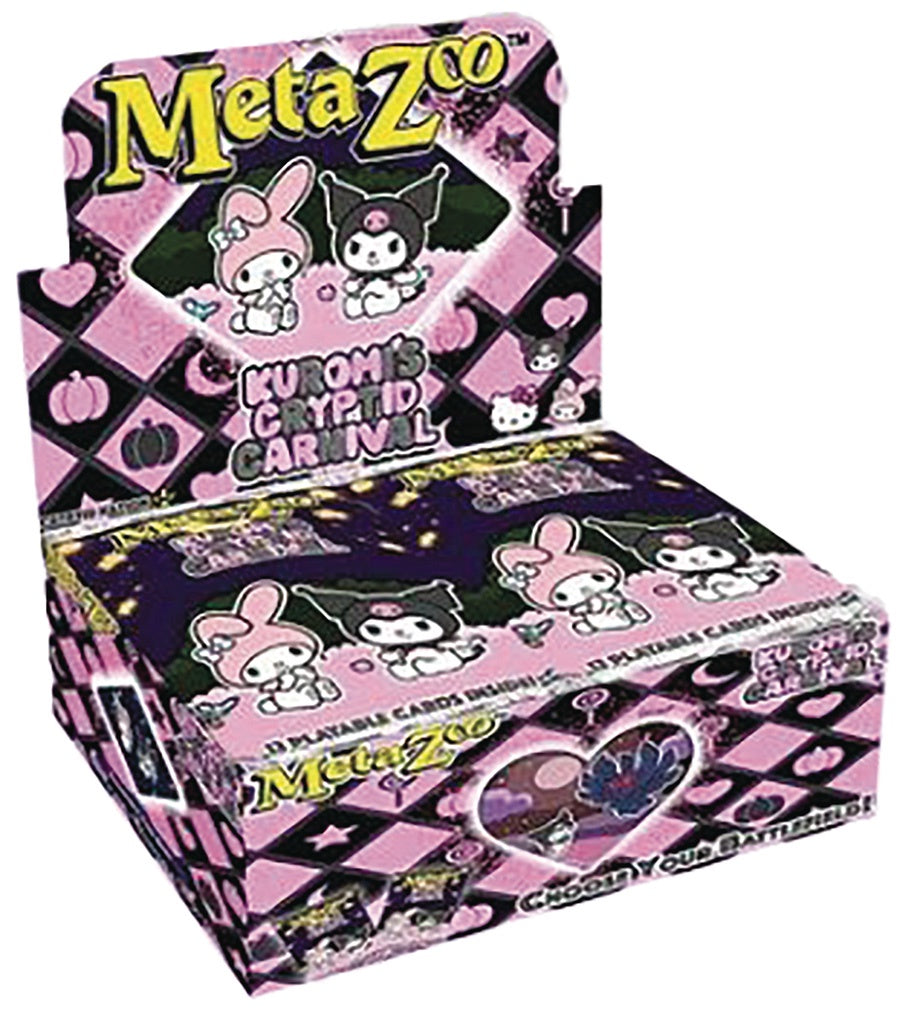 METAZOO MY MELODY & KUROMI EXCLUSIVE TRADING CARDS IN BLIND PACK-Llaveros-Surreal Entertainment-Akibara Xpress