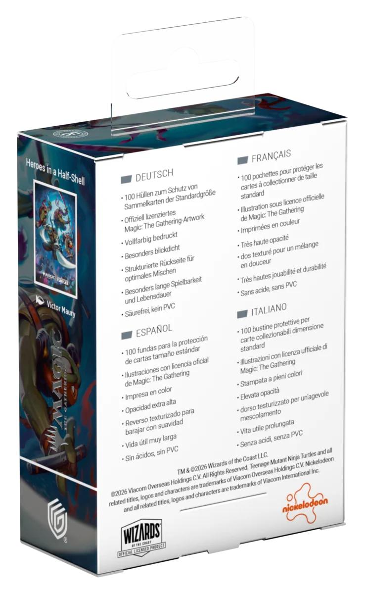 MICAS TEENAGE MUTANT NINJA TURTLES HEROES IN A HALF SHELL-TCG-ULTIMATE GUARD-Akibara Xpress