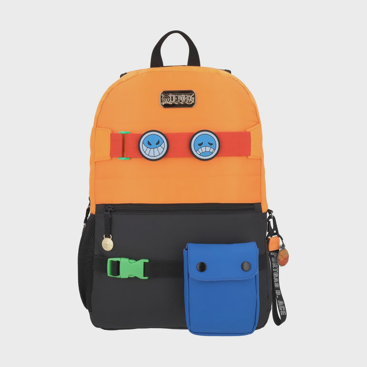 MOCHILA ONE PIECE D. ACE EDITION-Mochilas/Loncheras-Yadatex-Akibara Xpress