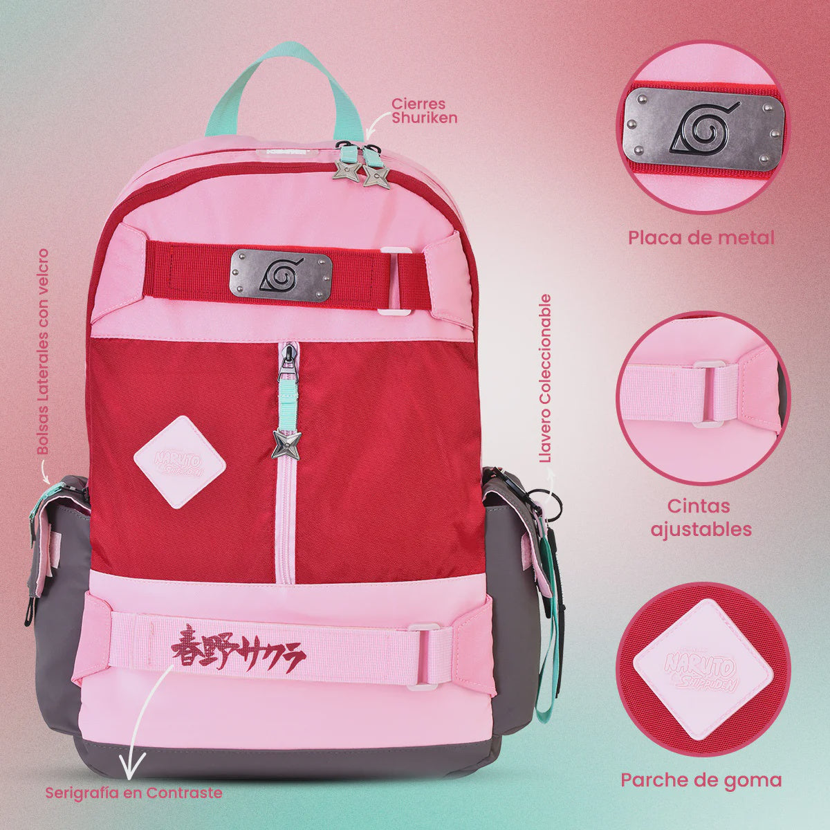 MOCHILA SAKURA-Mochilas/Loncheras-Yadatex-Akibara Xpress