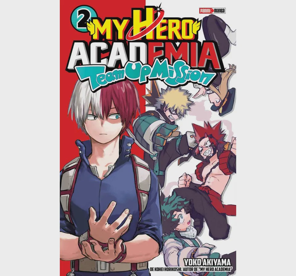 MY HERO ACADEMIA TEAM UP MISSION N.2-Mangas Panini-PANINI-Akibara Xpress