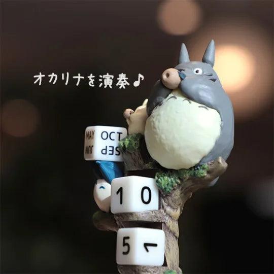 MY NEIGHBOR TOTORO OCARINA CONCERT PERPETUAL CALENDAR STATUE-Figuras-BENELIC LIMITED-Akibara Xpress