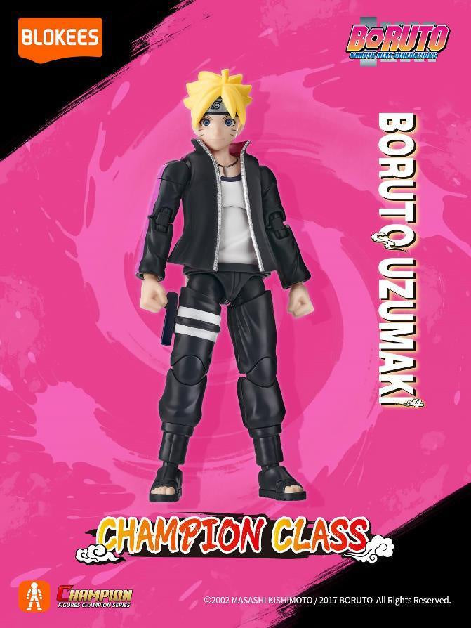 NARUTO BRICKS MAN CC01-BORUTO UZUMAKI-Figuras-BLOKEES-Akibara Xpress