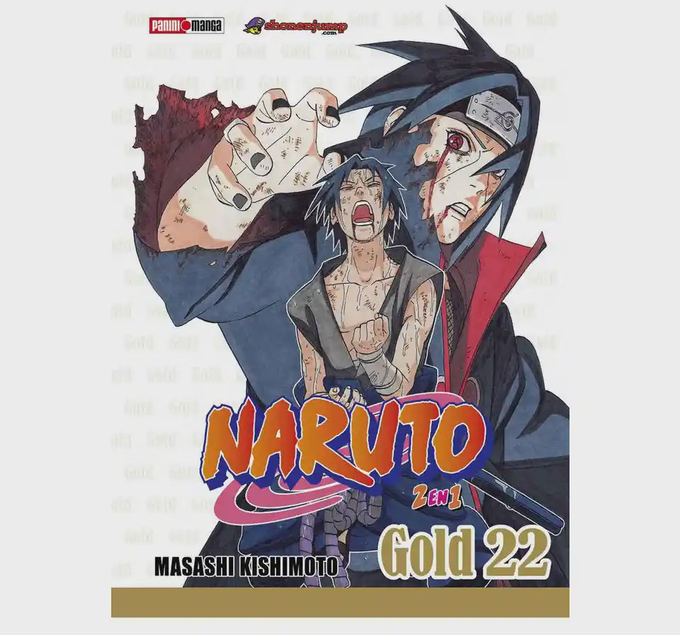 NARUTO GOLD EDITION N.22-Mangas Panini-PANINI-Akibara Xpress