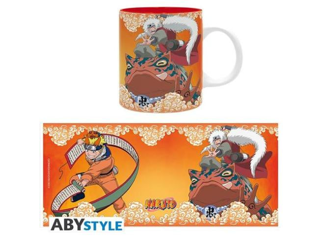 NARUTO - Mug - 320 ml - Jiraiya & Naruto-Tazas-ABYSTYLE-Akibara Xpress