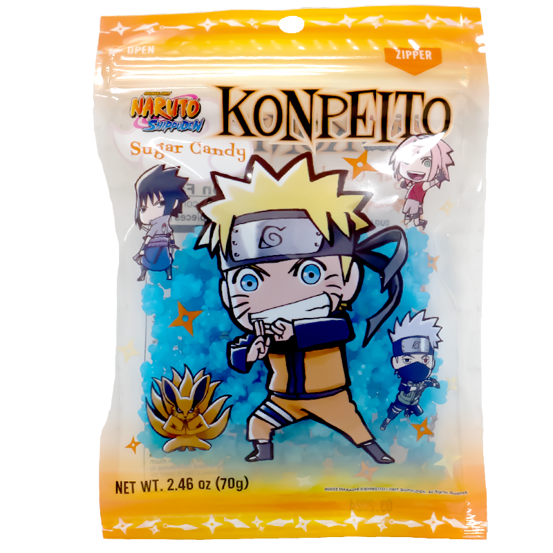 NARUTO SHIPPUDEN Konpeito Sugar Candy 70g-Alimentos-Asian Food-Akibara Xpress