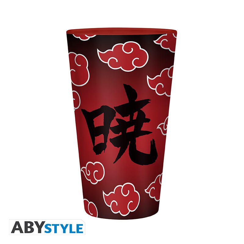 NARUTO SHIPPUDEN VASO GRANDE 400ML AKATSUKI-Tazas-ABYSTYLE-Akibara Xpress