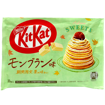 NESTLE Kit Kat Chestnut Mont Blanc Biscuits in Chocolate 116g-Alimentos-Asian Food-Akibara Xpress