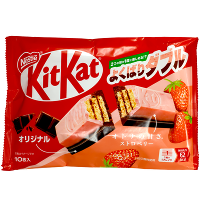 NESTLE Kit Kat Strawberry Biscuits in Chocolate 116g-Alimentos-Asian Food-Akibara Xpress