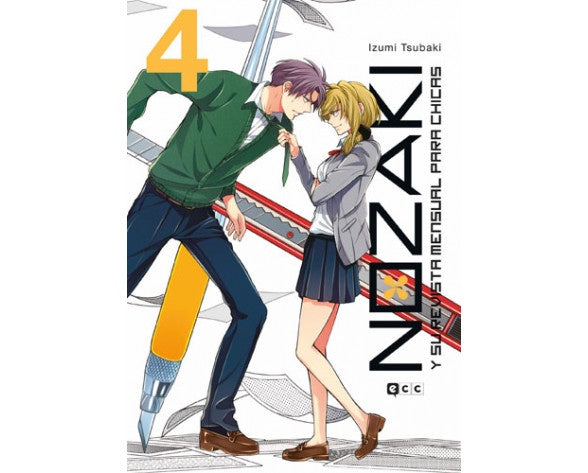 NOZAKI Y SU REVISTA MENSUAL PARA CHICAS N.4 EUROPA-Mangas Españoles-ECC-Akibara Xpress