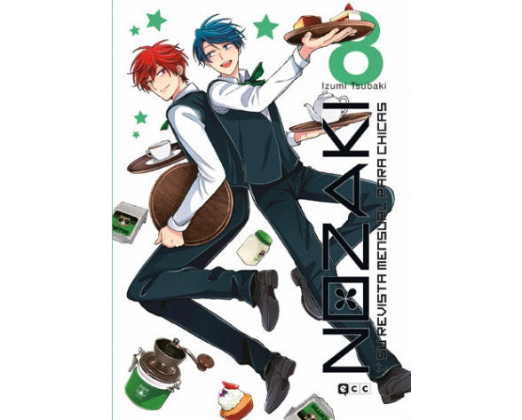 NOZAKI Y SU REVISTA MENSUAL PARA CHICAS N.8 EUROPA-Mangas Españoles-ECC-Akibara Xpress