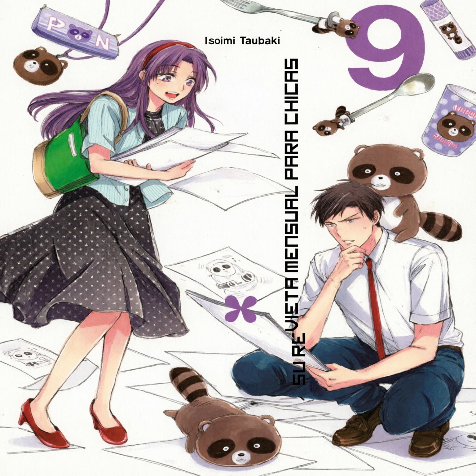 NOZAKI Y SU REVISTA MENSUAL PARA CHICAS N.9 EUROPA-Mangas Españoles-ECC-Akibara Xpress
