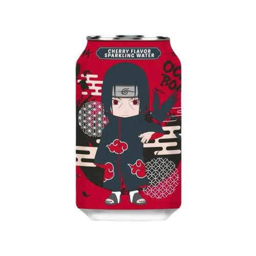 OCEAN BOMB Naruto Shippuden Cherry Flavor Soda 330ml-Alimentos-Asian Food-Akibara Xpress