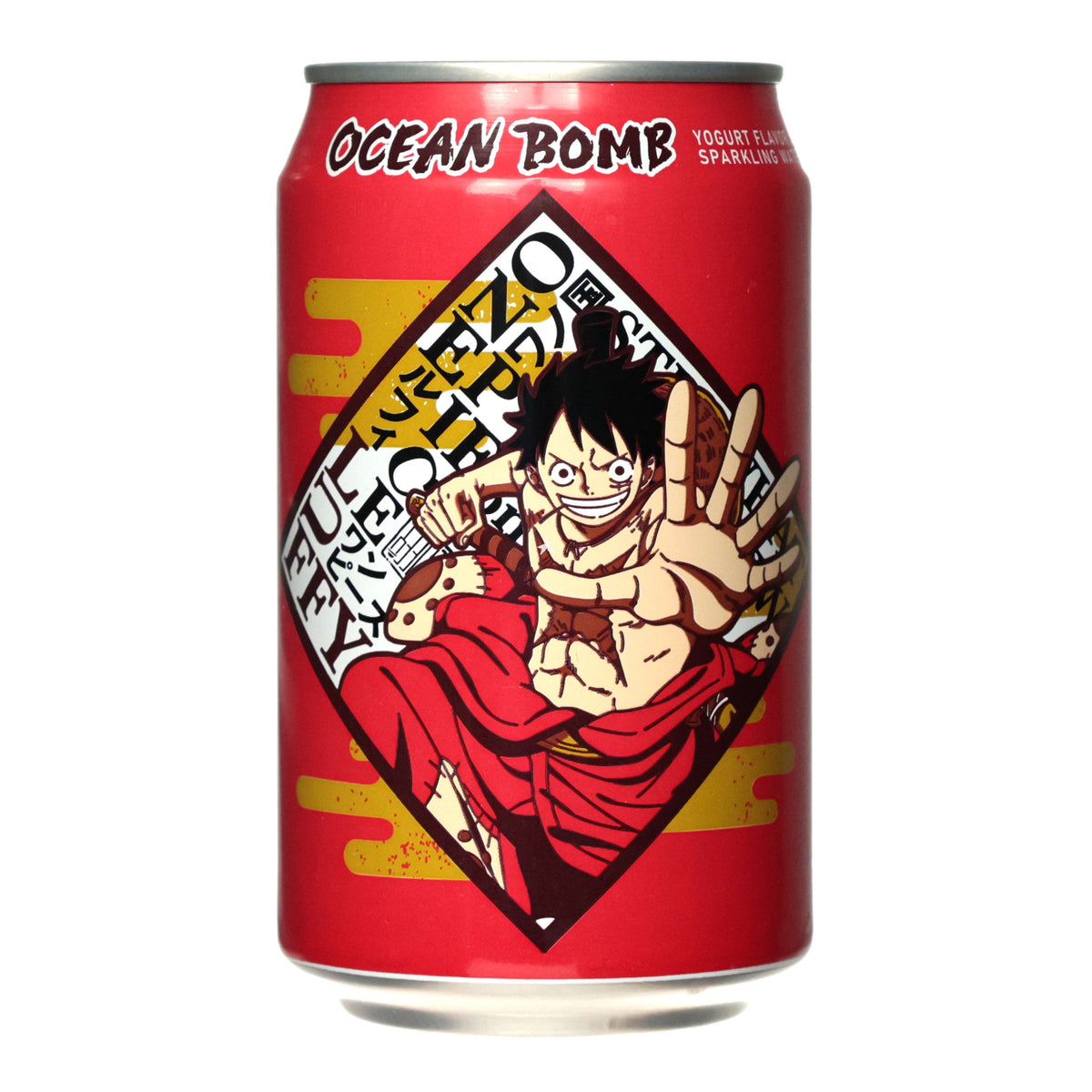 OCEAN BOMB One Piece Yogurt Flavor Soda 330ml-Alimentos-Asian Food-Akibara Xpress