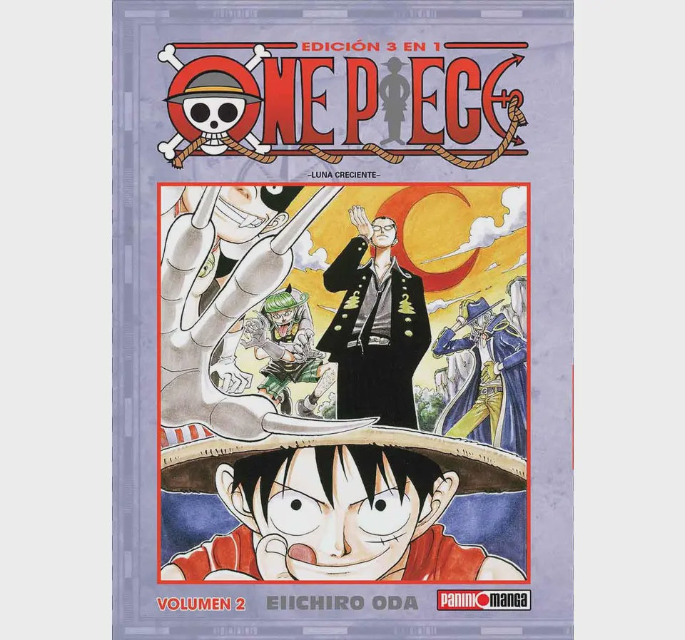 ONE PIECE (3 EN 1) N.2-Mangas Panini-PANINI-Akibara Xpress