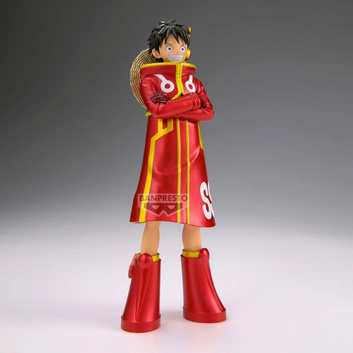 ONE PIECE DXF THE GRANDLINE SERIES MONKEY D.LUFFY & JEWELRY BONNEY (A:MONKEY D.LUFFY)-Figuras-BANPRESTO-Akibara Xpress