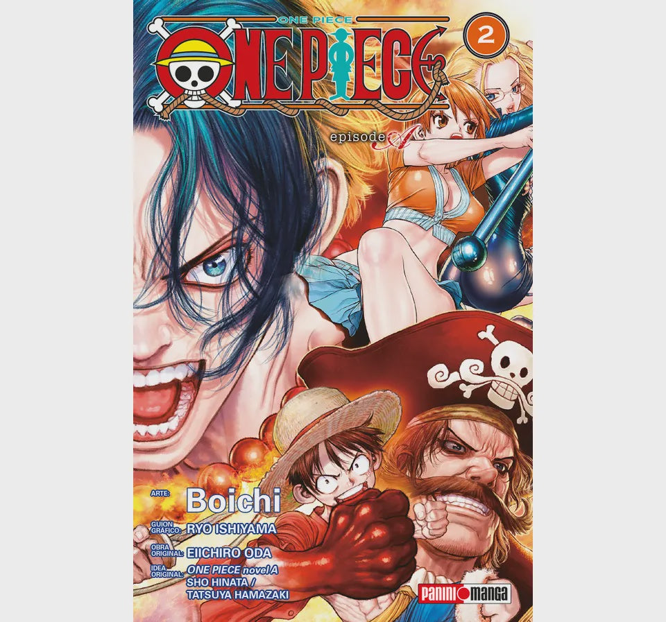 ONE PIECE EPISODE A N.2 TERMINA SERIE-Mangas Panini-PANINI-Akibara Xpress