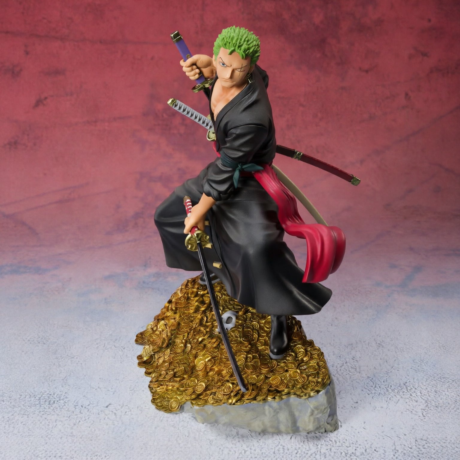 One Piece FiguartsZERO Roronoa Zoro (WT100 Commemorative: Daikaizoku Hyakkei)-Figuras-BANDAI-Akibara Xpress