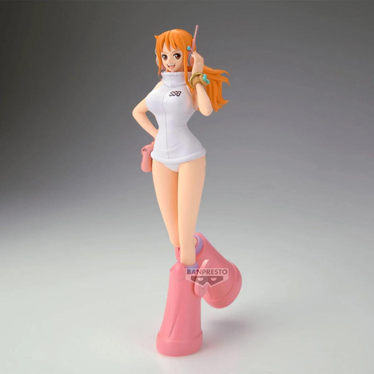 ONE PIECE GLITTER&GLAMOURS NAMI EGGHEAD STYLE-Figuras-BANPRESTO-Akibara Xpress