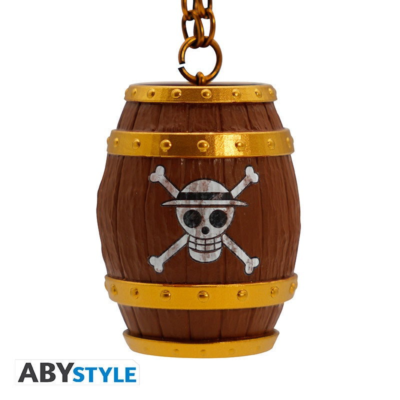 ONE PIECE LLAVERO 3D BARREL-Llaveros-ABYSTYLE-Akibara Xpress