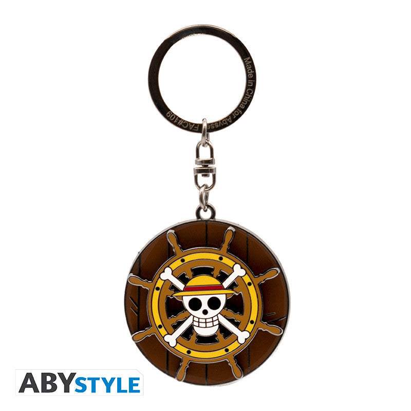 ONE PIECE LLAVERO THOUSAND SUNNY HELM-Llaveros-ABYSTYLE-Akibara Xpress