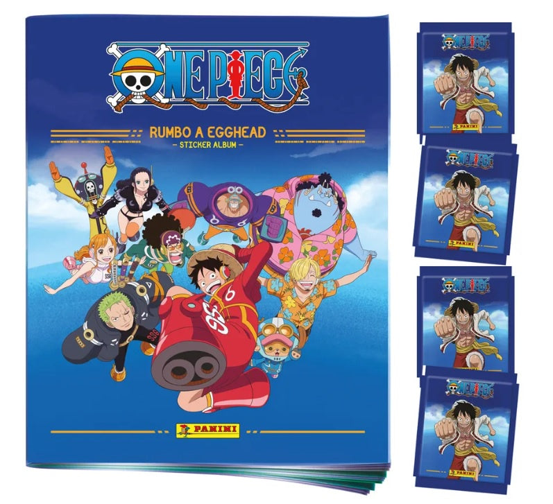 One Piece Road Album Pasta Suave + 4 Sobres-Albums-PANINI ALBUMS-Akibara Xpress