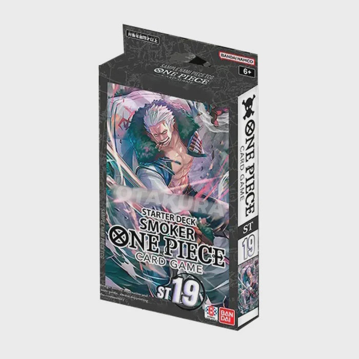 ONE PIECE TCG BLACK SMOKER STARTER DECK (ST-19)-TCG-BANDAI-Akibara Xpress