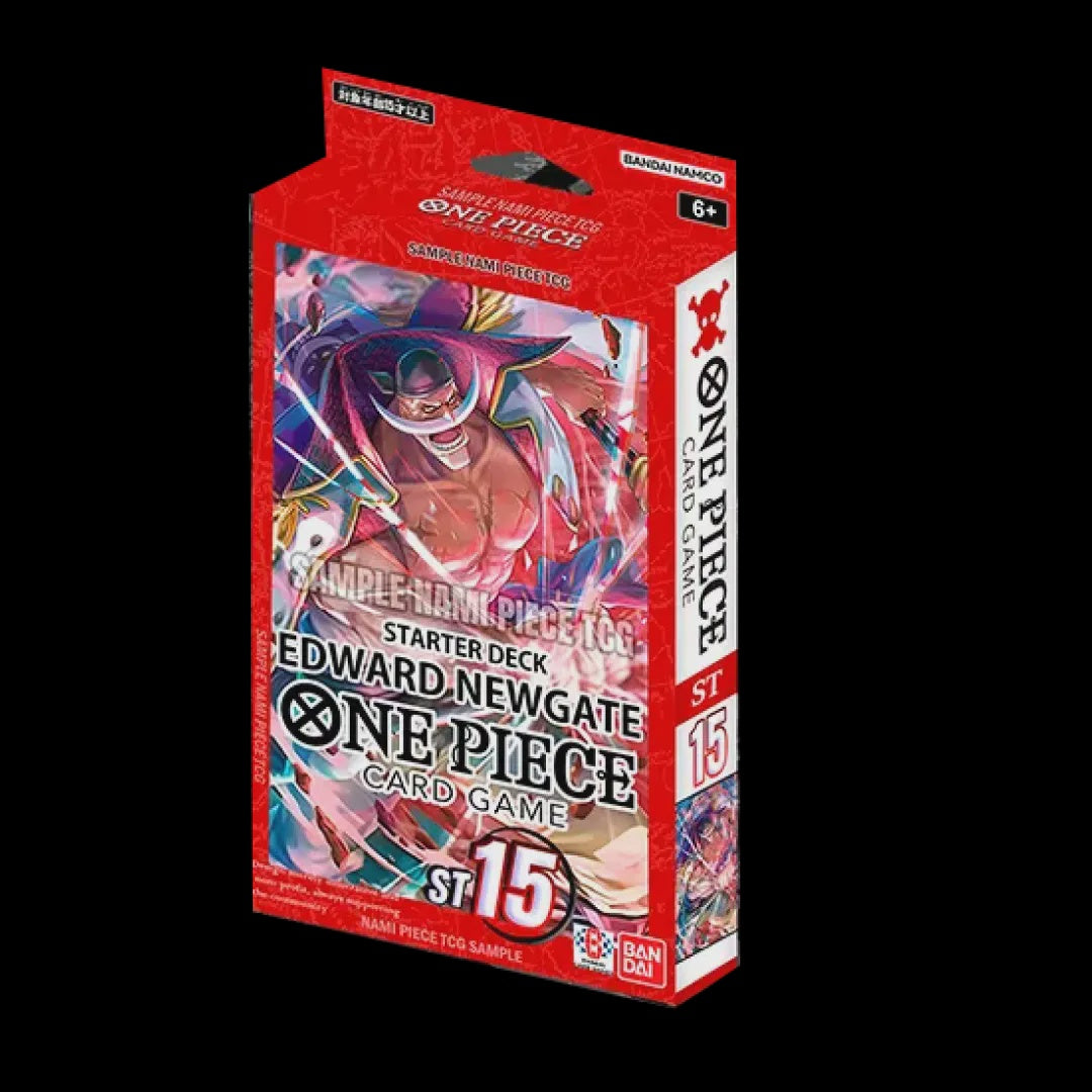 ONE PIECE TCG RED EDWARD NEWGATE STARTER DECK (ST-15)-TCG-BANDAI-Akibara Xpress