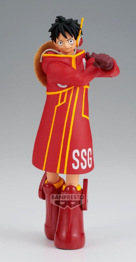 ONE PIECE THE SHUKKO-MONKEY.D.LUFFY-VER.EGGHEAD-Figuras-BANPRESTO-Akibara Xpress